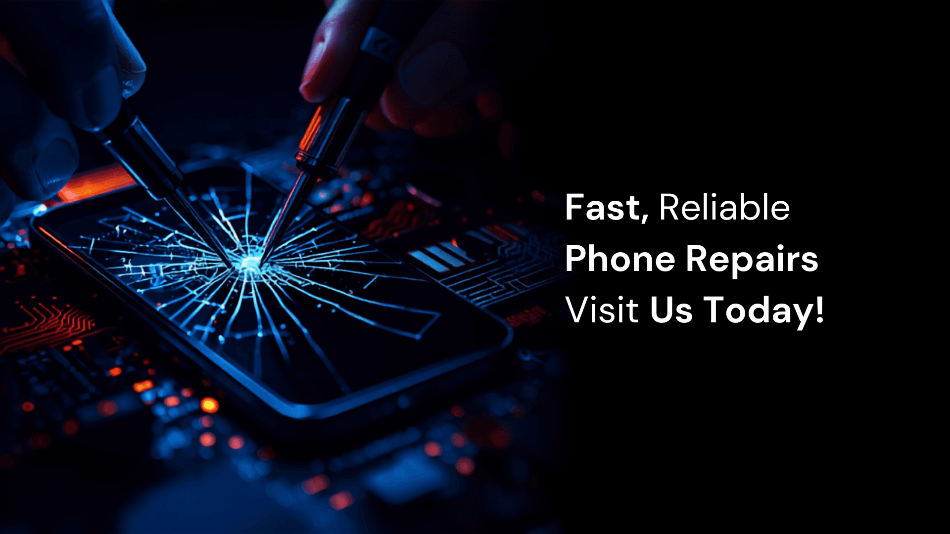 Cracked screen? Fixed today.